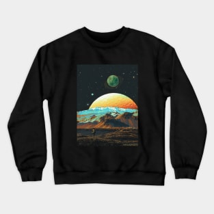 Exploring The Cosmos - Retro Space Crewneck Sweatshirt